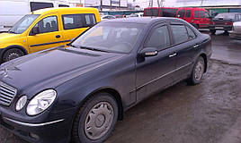 Дефлектори вікон (вітровики) Mercedes E-klasse 211 2003-2009 Sedan 4шт (Heko)