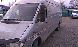 Дефлектори вікон (вітровики) Mercedes Sprinter 1996-2006 (клеючі ) (вставні, 2 шт.) (HEKO)