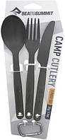 Набор столовых приборов Sea To Summit Camp Cutlery Set STS ACUTLCH, черный