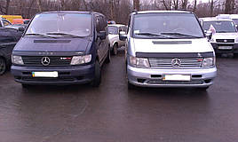 Дефлектор капоту, мухобойка Mersedes Vito W638 з 1996р - VIP