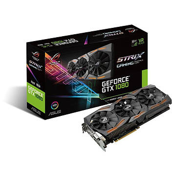 Відеокарта Asus GeForce GTX1080 ROG Strix (ROG STRIX-GTX1080-O8G-GAMING)