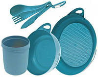 Набор посуды Sea To Summit Delta Camp Set (Bowl, Plate, Mug, Cutlery) STS ADSETPB, синий