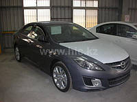 Дефлекторы окон (ветровики) Mazda 6 2008-> Sedan 4шт (HIC)