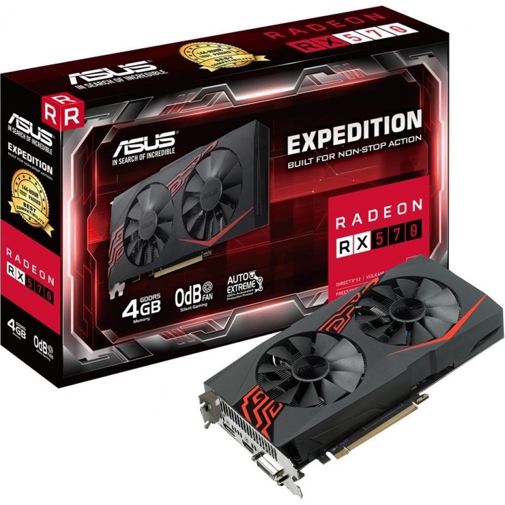 Відеокарта Asus Radeon RX 570 Expedition (EX-RX570-4G), фото 1