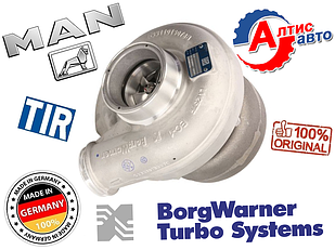 Турбіна MAN L 2000 Tgl 8.163, 8.180, 8.150 LE Tgm оригінал Borg Warner для вантажівки Ман