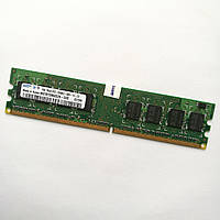 Оперативная память Samsung DDR2 1Gb 667MHz PC2 5300U 1R8 CL5 (M378T2863DZS-CE6) Б/У