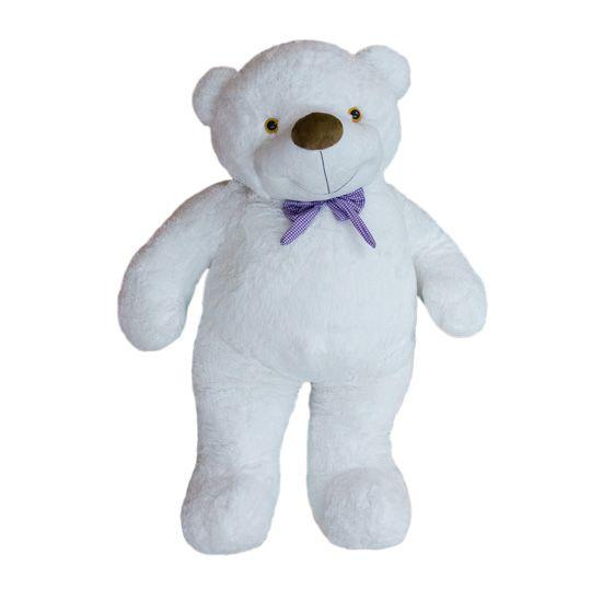 М'яка іграшка Zolushka Ведмідь Бо 137 см білий (5644)