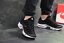 Кросівки Nike air max Tn,замшеві чорно-білі 44р, фото 2