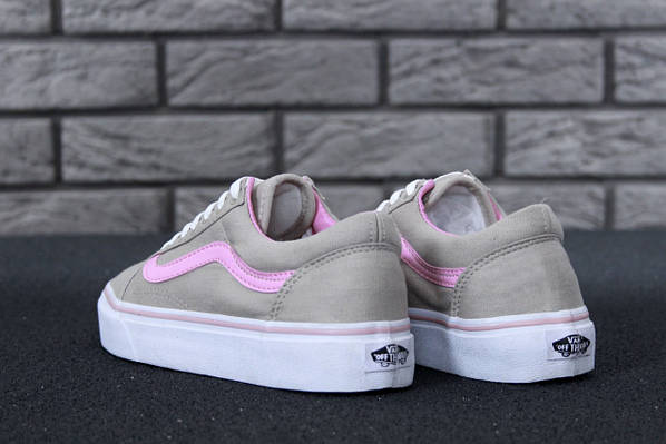 Vans Old Skool Grey Pink BiGun 888539813
