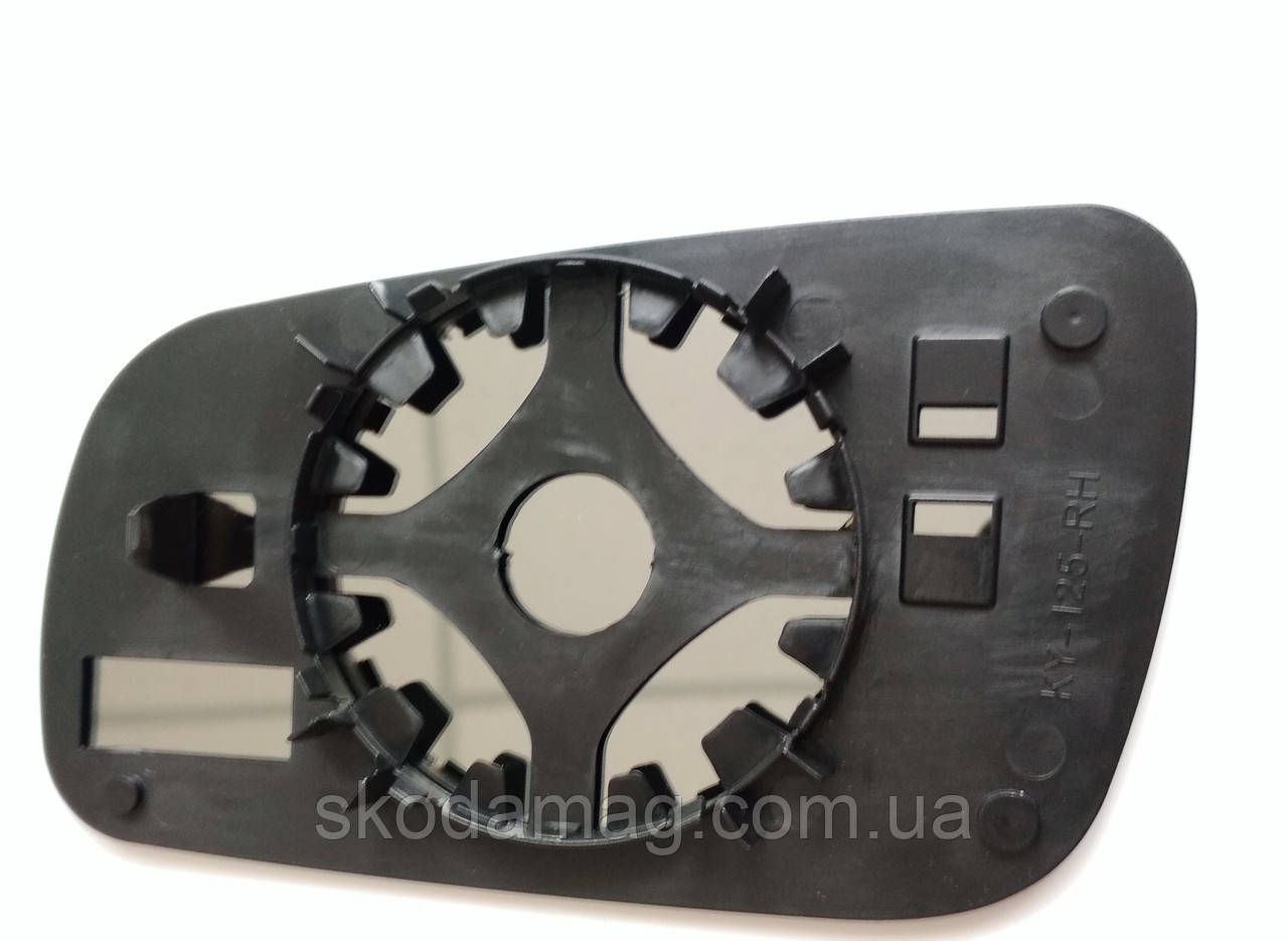 Правое Стекло Зеркала Заднего Вида Шкода Октавия ТУР Фабия 1 Без ...