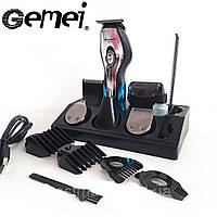 Набір для стрижки Gemei GM-562 триммер для бороди і волосся в 1 11
