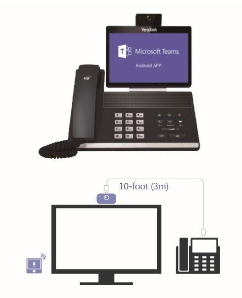 Yealink VP59 - відеотелефон для Microsoft Teams і Skype for Business