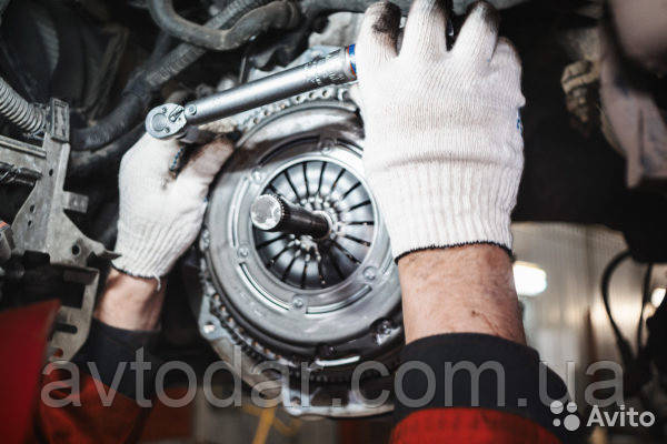 Замена сцепления Volkswagen Golf III ремонт кпп - фото 7 - id-p887083414