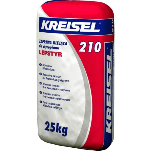 Клей для пінопласту Кріisel 210 LEPSTYR (25 кг)