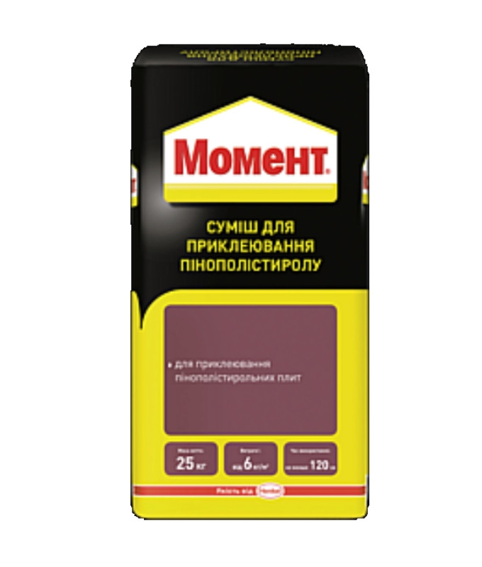 МОМЕНТ КПП (25 кг) Клей для пінополістиролу