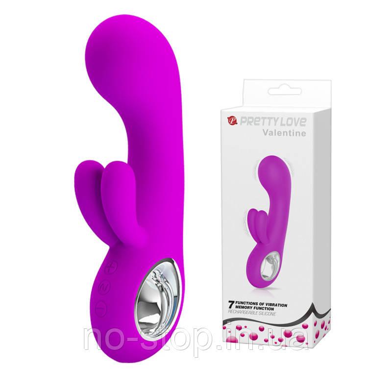 Hi-tech вібратор - Pretty Love Valentine Vibrator Purple, фото 1
