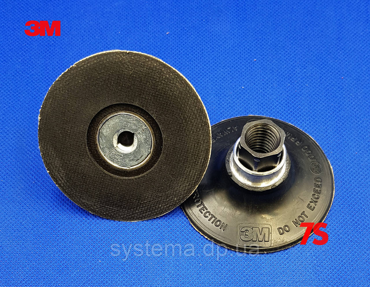 Оправлення (опорна тарілка) для УШМ Ролок, жорстка, d 75 мм, M14 - 3M 84998 Roloc Hard