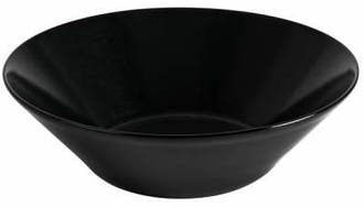 Салатник IPEC "Cairo" круг 24см чорна