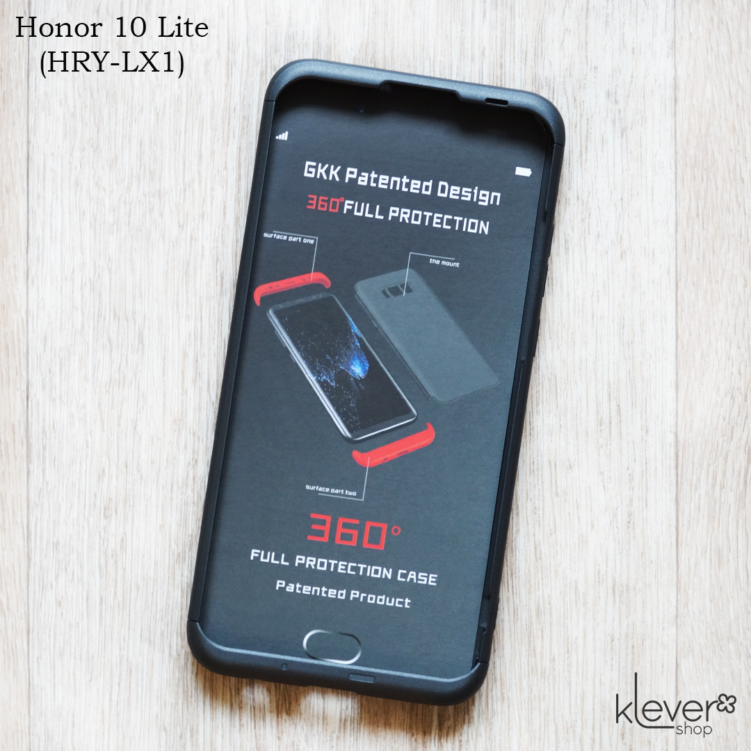 Матовий чохол GKK для Honor 10 Lite (HRY-LX1) (black)