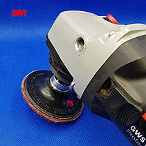 Оправлення (опорна тарілка) для УШМ Ролок, жорстка, d 75 мм, M14 - 3M 84998 Roloc Hard, фото 5