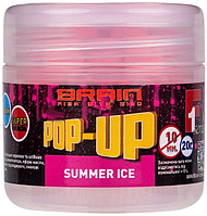 Бойлы Brain плавающие Pop-Up F1 Summer Ice (Свежая Малина) Ø10мм