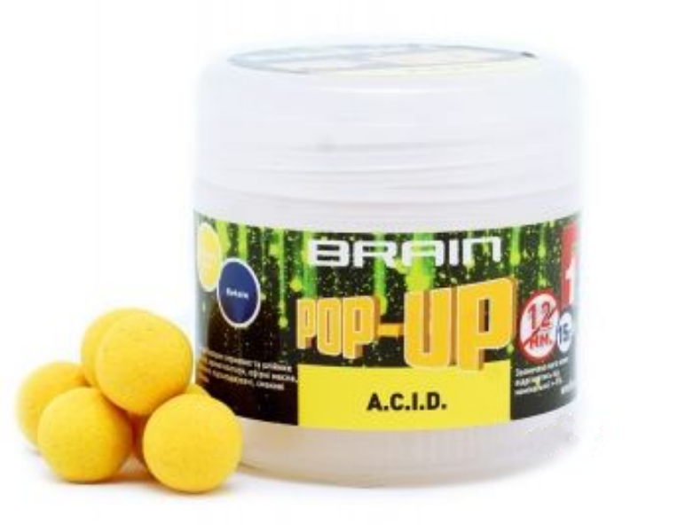 Бойли Brain Pop-Up F1 A. C. I. D (лимон) Ø12мм