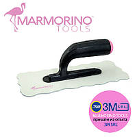 Терка 280х115х2 мм пластикова Marmorino Tools (25108)