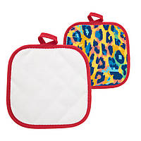 Рукавиця для печі з кольоровою обробкою