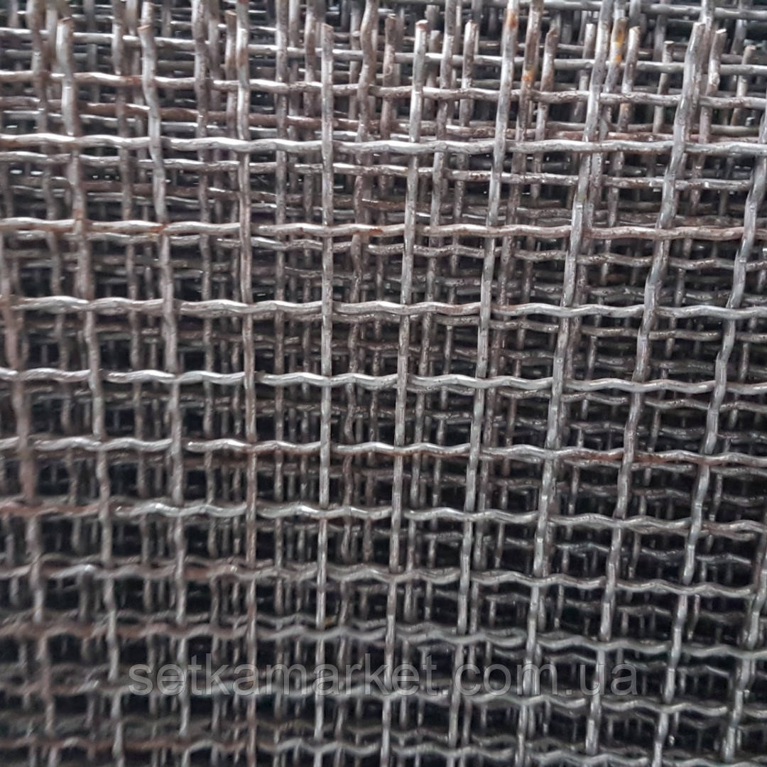 Сітка Канілована, Яч. 30х30 мм, дріт 3.0 мм, чорний