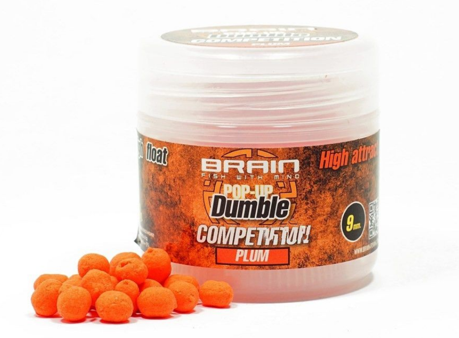 Бойли Brain Dumble Pop-Up Competition Plum 9мм 20г