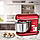 Кухонний комбайн - тістоміс Clatronic KM 3712 Red 5 л, фото 4
