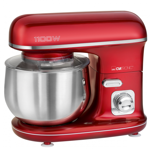Кухонний комбайн - тістоміс Clatronic KM 3712 Red 5 л