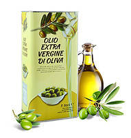 Оливкова олія Olio Extra Vergine Di Oliva ж/б 5 л. (Тарілка)