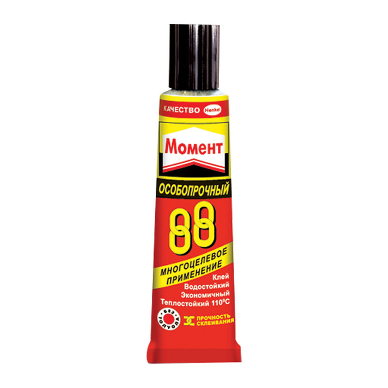 Клей особливо міцний Момент-88 у шоу-боксі (30 мл)