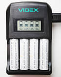Зарядний пристрій VIDEX VCH-ND400 (4xAA/4xAAA/Крона) Ni-MH/Ni-CD, фото 8