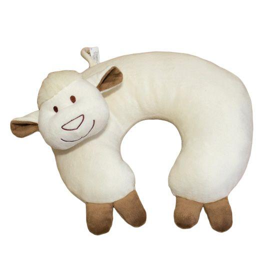 Мягкая игрушка Zolushka Подушка Рожок овечка 32см