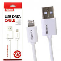 Кабель Remax RC-007I Lightning-USB White