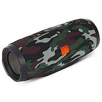 Портативна bluetooth колонка MP3 плеєр E3 CHARGE3 waterproof водонепроникна Power Bank Camo