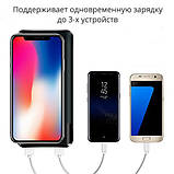 Power Bank 20000 mAh з бездротовим заряджанням QI, фото 8