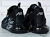 Чоловічі кросівки Off-White x Nike Air Max 270 Triple Black AH6789-120, фото 2