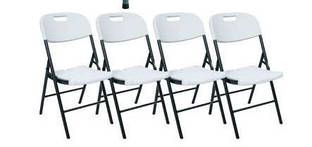 Набір 4 стільці для кемпінгу - Розкладний стілець стіл 180 240 120