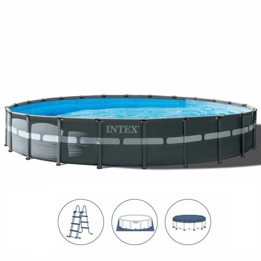 Басейн Intex 26340-1 Ultra XTR Frame Ø 732 х 132 см