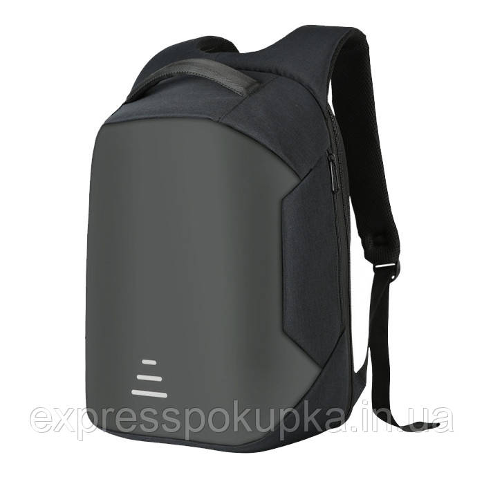 Рюкзак для ноутбука 15.6 (Антизлодій) Baibu m1 USB Чорний, фото 1