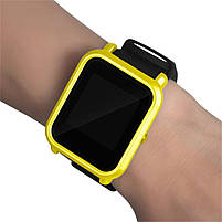 Захисний бампер для смарт-годинника Amazfit Bip / Bip жовтий, фото 3