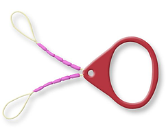 Стопор силіконовий, 7 мм. Zebco (12шт), рожевий