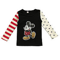 Лонгслив Mickey Mouse для девочки. 120 см