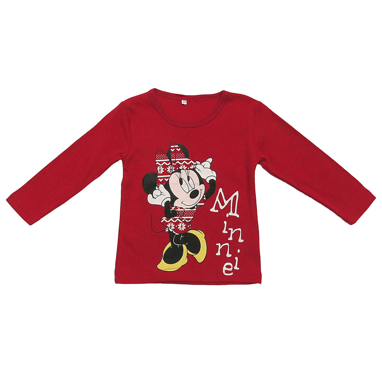 Лонгслив Minnie Mouse для дівчинки. 80, 90 см