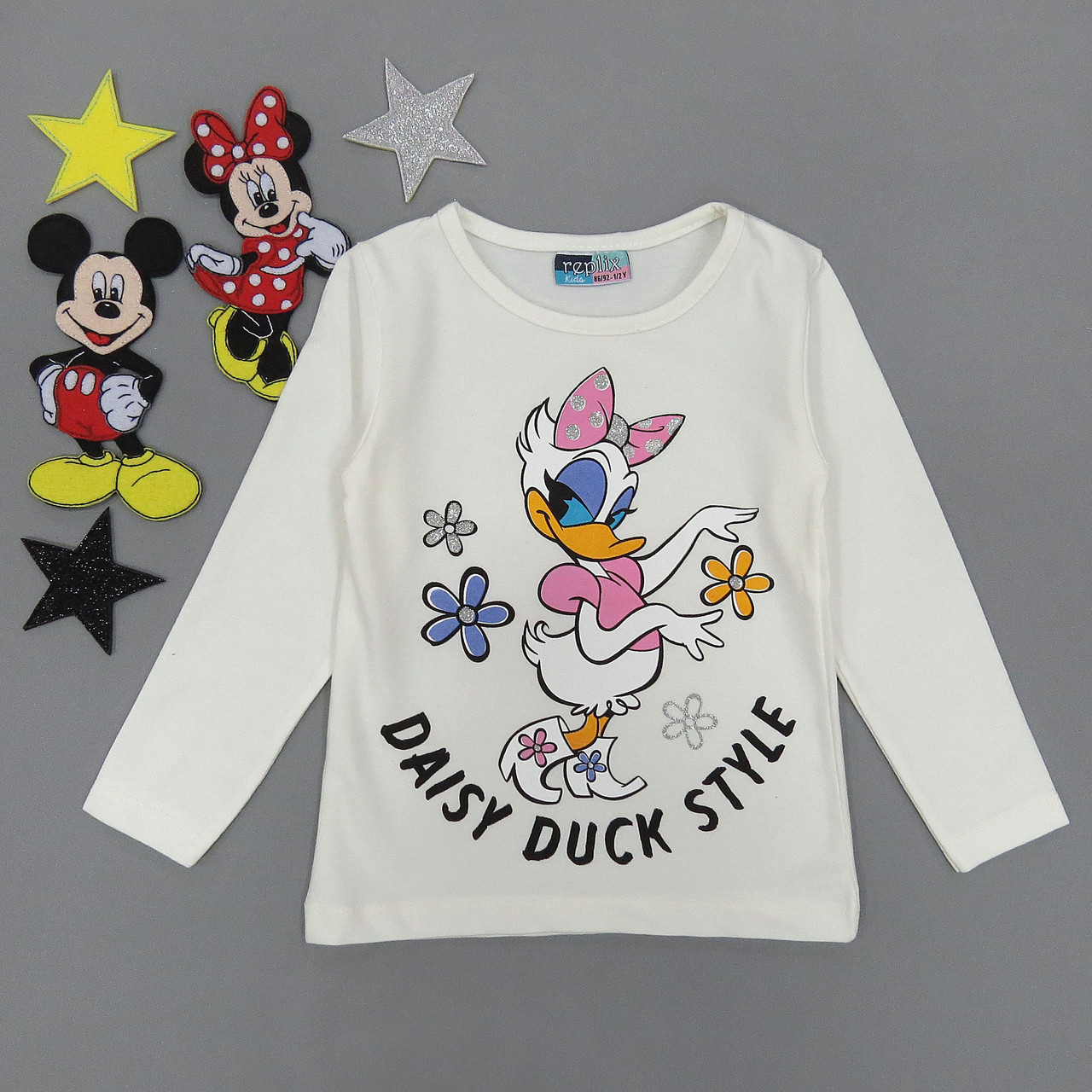Лонгслив Daisy для дівчинки. 86-92 см