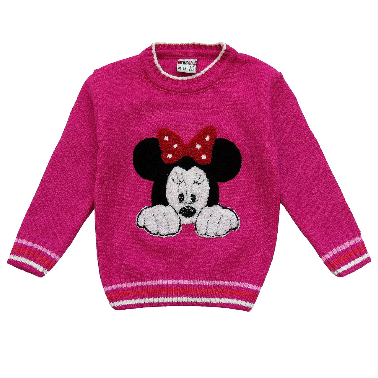 Светр Minnie Mouse для дівчинки. 86-92; 92-98 см, фото 1