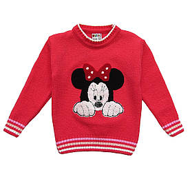 Светр Minnie Mouse для дівчинки. 86-92; 92-98 см